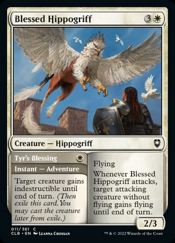 Blessed Hippogriff    Tyr s Blessing [Commander Legends: Battle for Baldur s Gate] Fashion