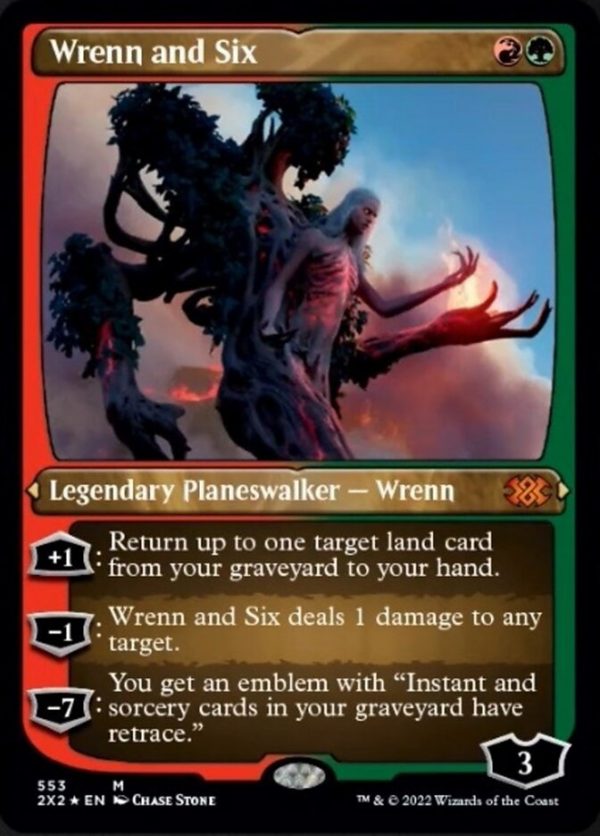 Wrenn and Six (Foil Etched) [Double Masters 2022] For Discount