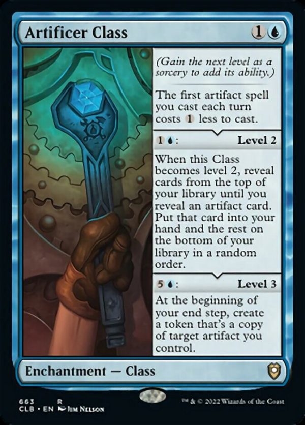 Artificer Class [Commander Legends: Battle for Baldur s Gate] on Sale