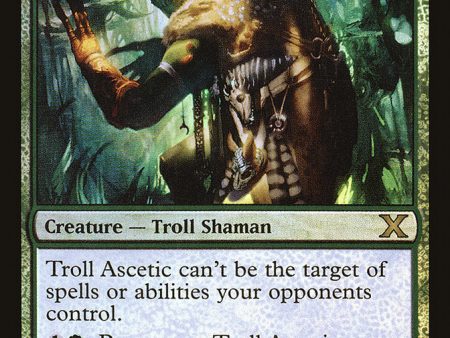 Troll Ascetic (Premium Foil) [Tenth Edition] Hot on Sale