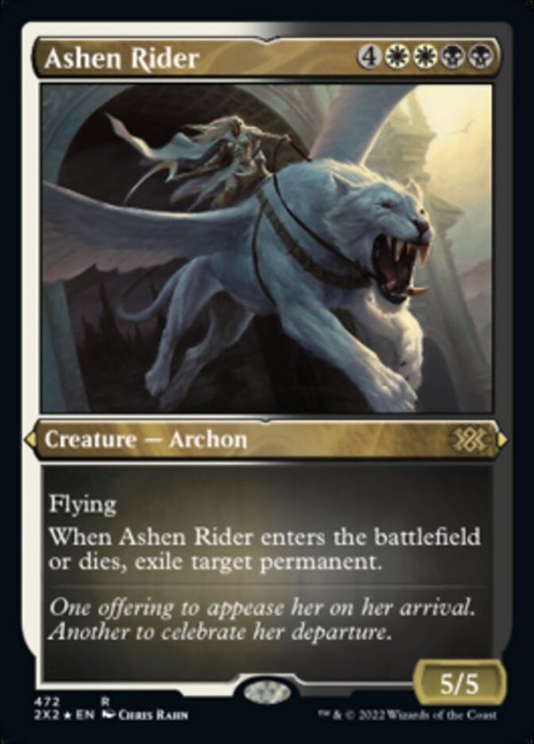 Ashen Rider (Foil Etched) [Double Masters 2022] For Cheap