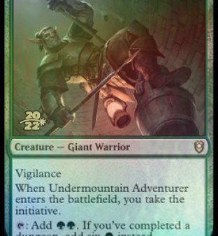 Undermountain Adventurer [Commander Legends: Battle for Baldur s Gate Prerelease Promos] Online Hot Sale