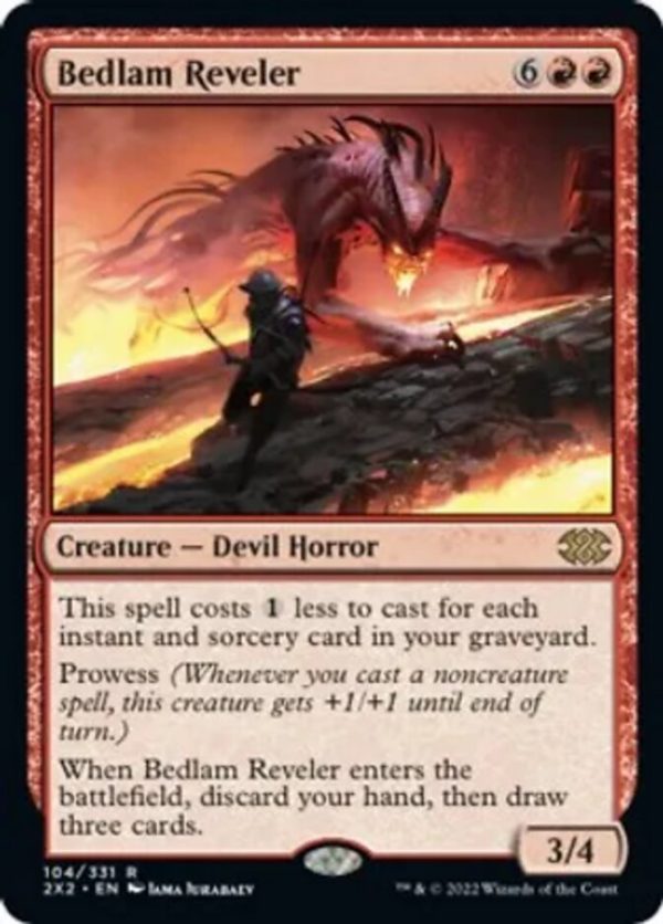 Bedlam Reveler [Double Masters 2022] For Cheap