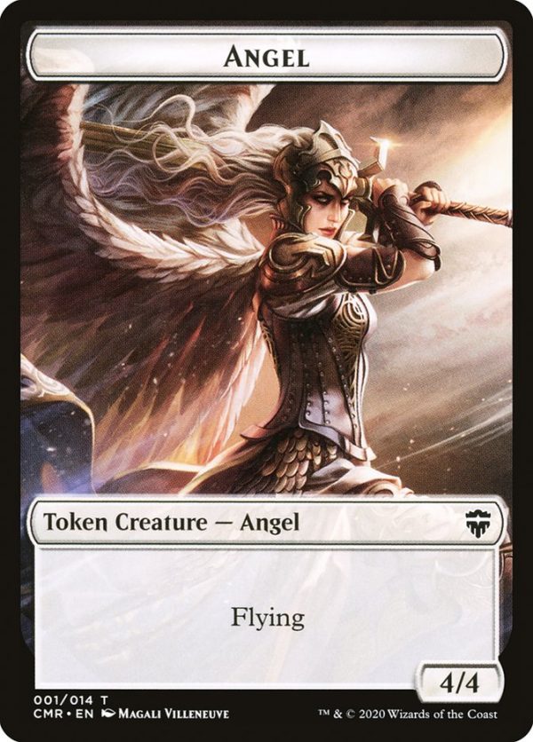 Angel Token [Commander Legends Tokens] For Cheap