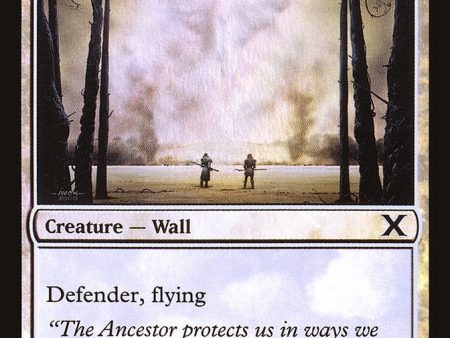 Angelic Wall (Premium Foil) [Tenth Edition] on Sale