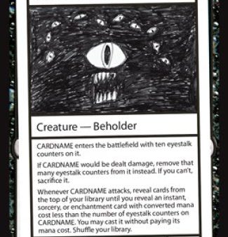 Underdark Beholder (2021 Edition) [Mystery Booster Playtest Cards] Cheap