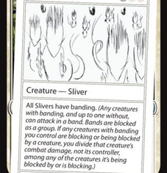 Banding Sliver (2021 Edition) [Mystery Booster Playtest Cards] Fashion