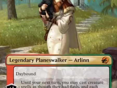 Arlinn, the Pack s Hope    Arlinn, the Moon s Fury (Borderless) [Innistrad: Midnight Hunt] Cheap