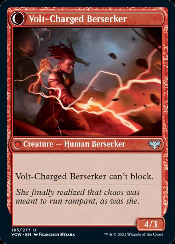 Voltaic Visionary    Volt-Charged Berserker [Innistrad: Crimson Vow] Supply