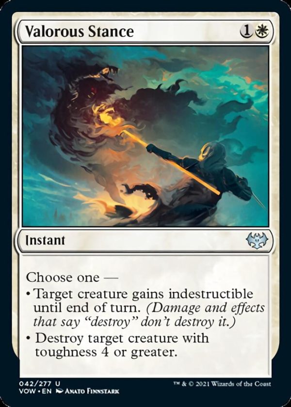 Valorous Stance [Innistrad: Crimson Vow] Cheap