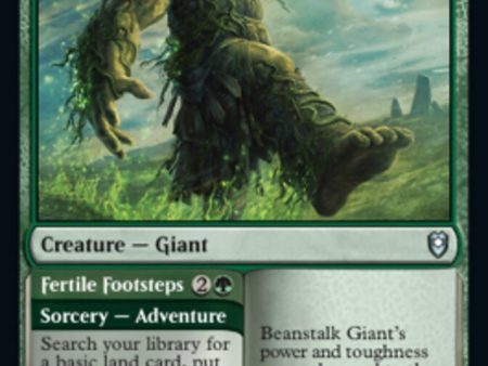 Beanstalk Giant    Fertile Footsteps [Commander Legends: Battle for Baldur s Gate] Fashion