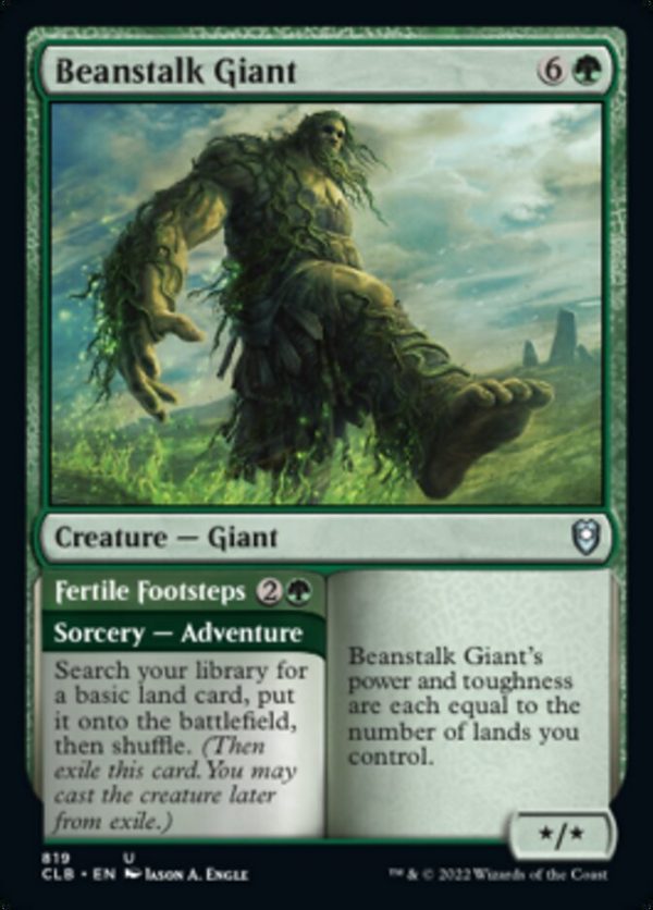 Beanstalk Giant    Fertile Footsteps [Commander Legends: Battle for Baldur s Gate] Fashion