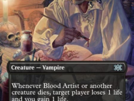 Blood Artist (Borderless Alternate Art) [Double Masters 2022] Online