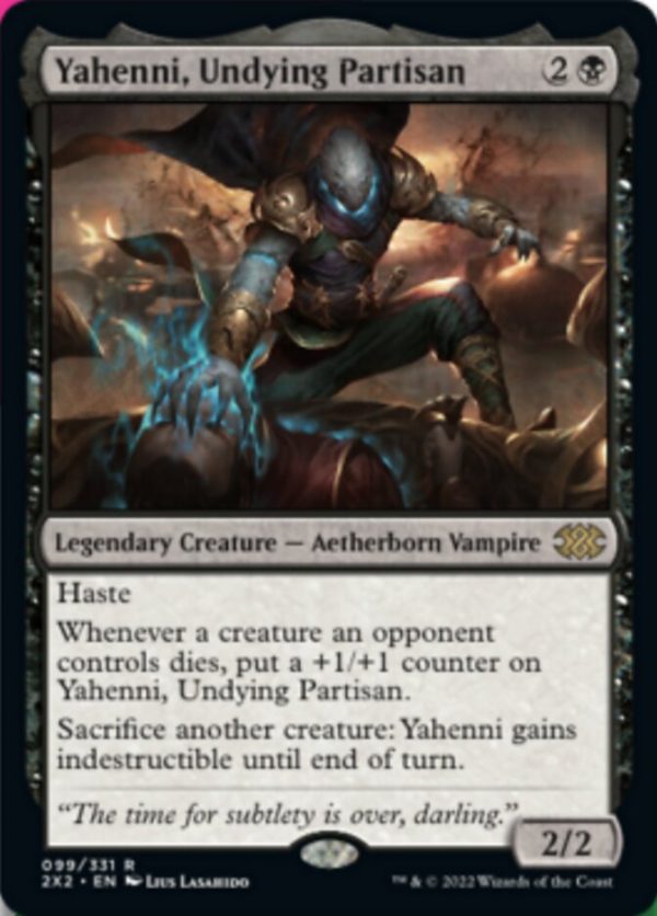 Yahenni, Undying Partisan [Double Masters 2022] For Sale