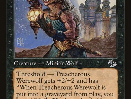 Treacherous Werewolf [The List] Cheap