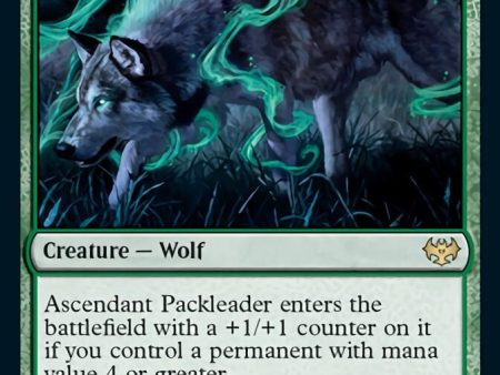 Ascendant Packleader [Innistrad: Crimson Vow] Cheap