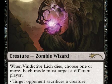 Vindictive Lich [Secret Lair Drop Series] on Sale