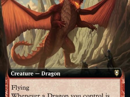 Wrathful Red Dragon (Extended Art) [Commander Legends: Battle for Baldur s Gate] For Cheap