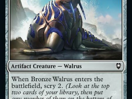 Bronze Walrus [Commander Legends: Battle for Baldur s Gate] Discount