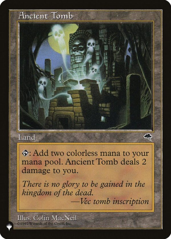 Ancient Tomb [The List] Online Hot Sale