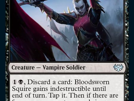 Bloodsworn Squire    Bloodsworn Knight [Innistrad: Crimson Vow] Supply