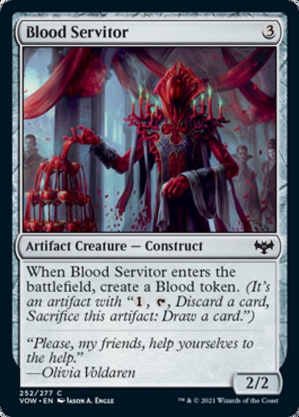 Blood Servitor [Innistrad: Crimson Vow] For Discount