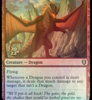 Wrathful Red Dragon [Commander Legends: Battle for Baldur s Gate Prerelease Promos] Online