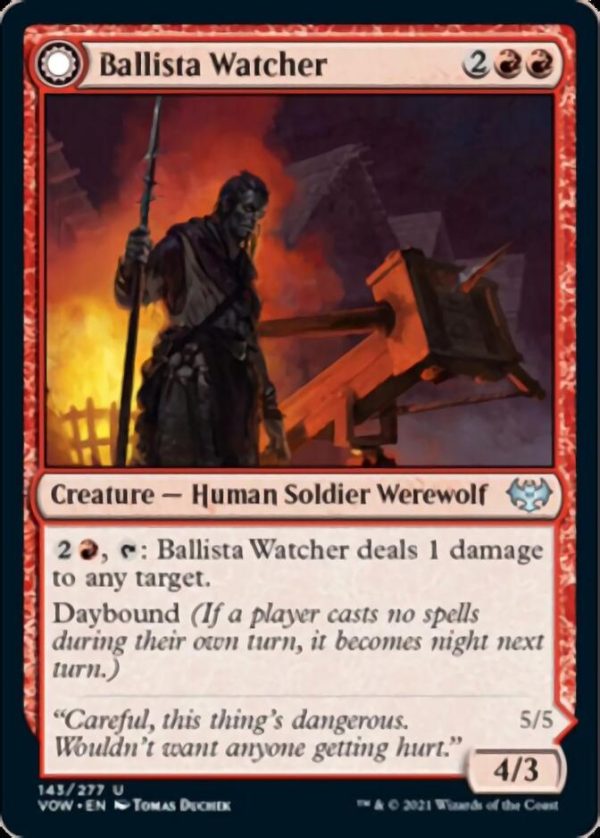 Ballista Watcher    Ballista Wielder [Innistrad: Crimson Vow] For Sale