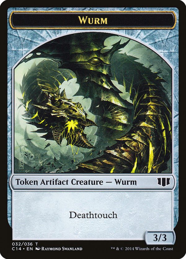 Wurm (032 036)    Goat Double-Sided Token [Commander 2014 Tokens] For Sale