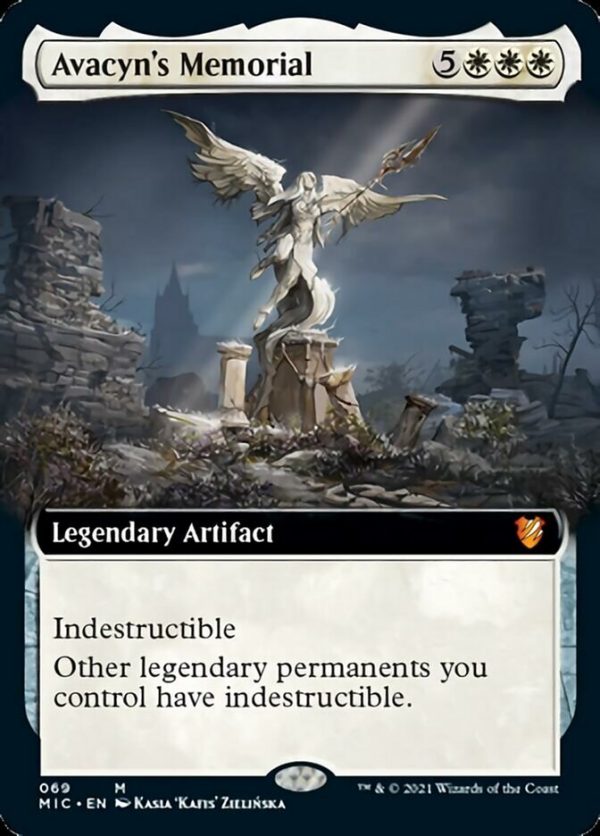 Avacyn s Memorial (Extended Art) [Innistrad: Midnight Hunt Commander] For Cheap