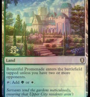 Bountiful Promenade [Commander Legends: Battle for Baldur s Gate Prerelease Promos] Sale