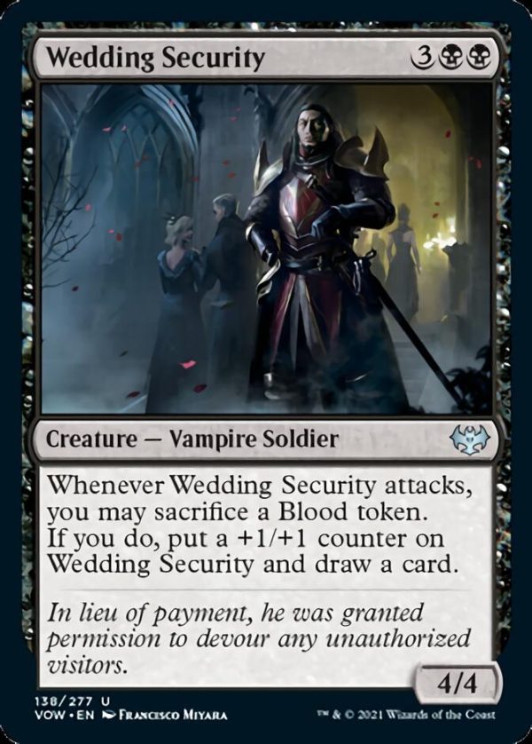 Wedding Security [Innistrad: Crimson Vow] Hot on Sale