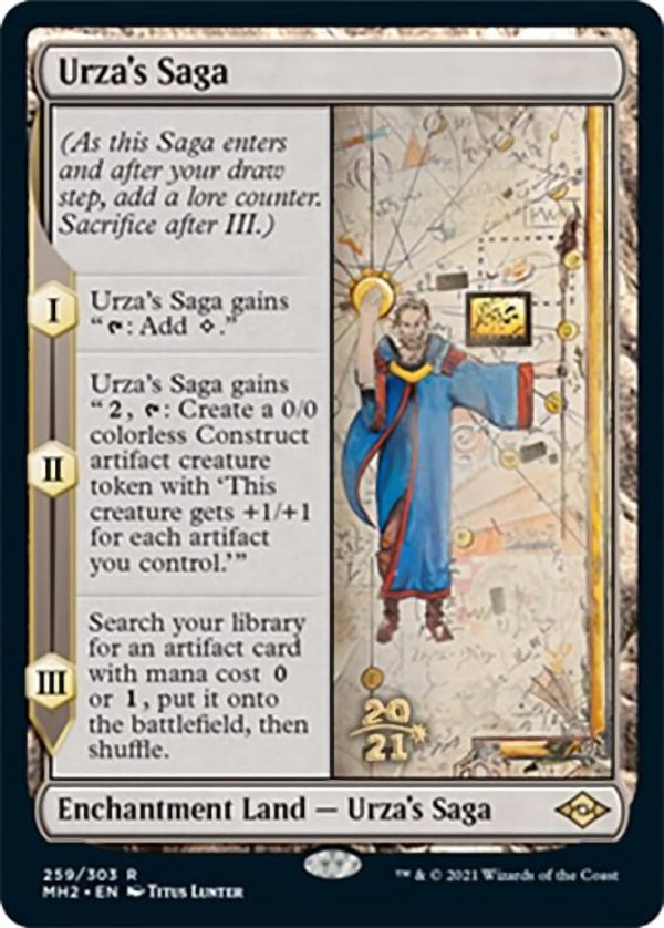 Urza s Saga [Modern Horizons 2 Prerelease Promos] Online now