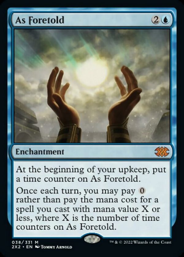 As Foretold [Double Masters 2022] Sale