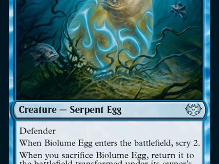 Biolume Egg    Biolume Serpent [Innistrad: Crimson Vow] Online now