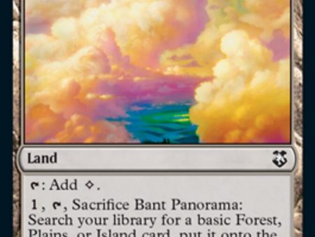 Bant Panorama [Dungeons & Dragons: Adventures in the Forgotten Realms Commander] For Sale