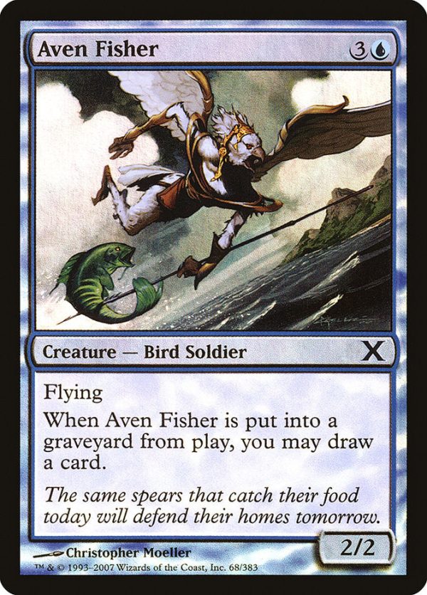 Aven Fisher (Premium Foil) [Tenth Edition] Supply