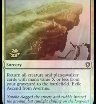 Ascend from Avernus [Commander Legends: Battle for Baldur s Gate Prerelease Promos] For Sale