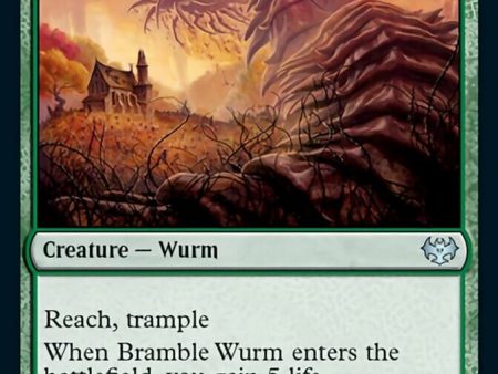 Bramble Wurm [Innistrad: Crimson Vow] Sale