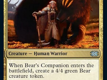 Bear s Companion [Double Masters 2022] Online Hot Sale