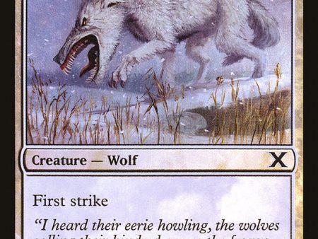 Tundra Wolves (Premium Foil) [Tenth Edition] on Sale