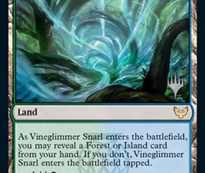 Vineglimmer Snarl (Promo Pack) [Strixhaven: School of Mages Promos] Supply