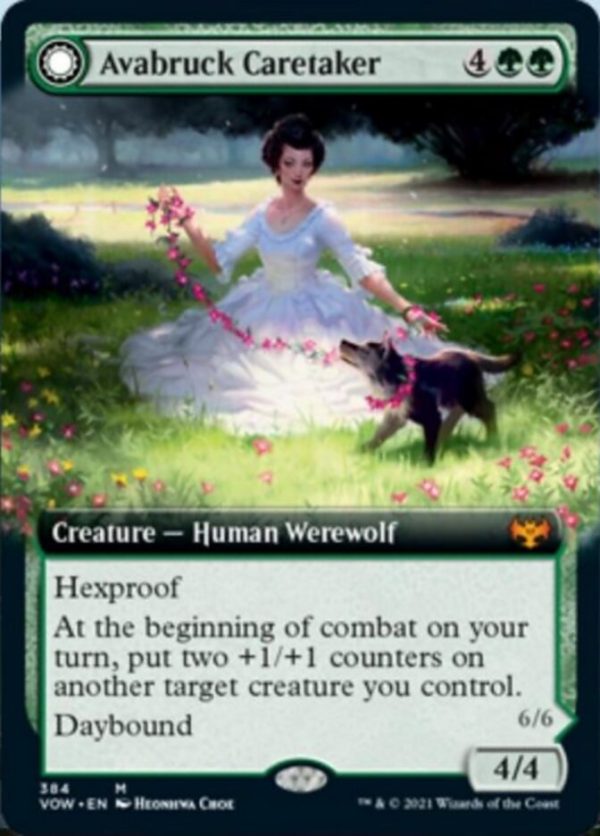 Avabruck Caretaker    Hollowhenge Huntmaster (Extended Art) [Innistrad: Crimson Vow] Fashion