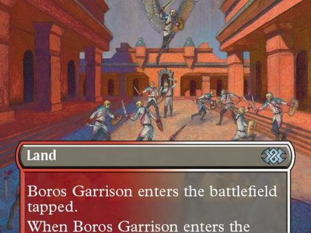 Boros Garrison (Borderless Alternate Art) [Double Masters 2022] on Sale