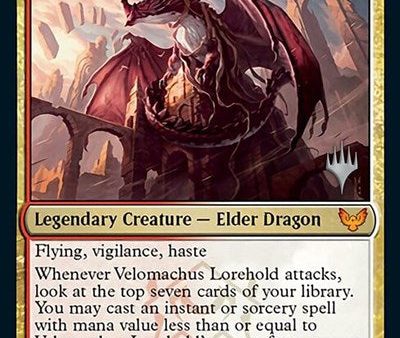 Velomachus Lorehold (Promo Pack) [Strixhaven: School of Mages Promos] Hot on Sale