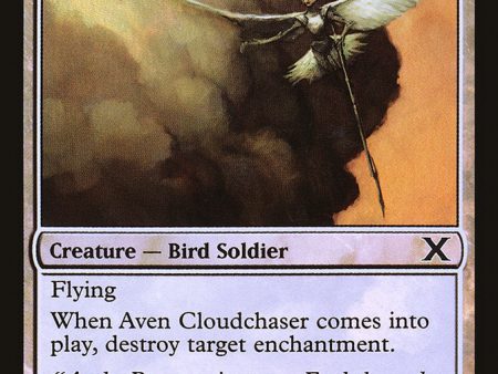 Aven Cloudchaser (Premium Foil) [Tenth Edition] Fashion