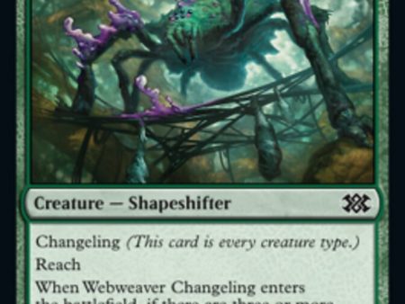 Webweaver Changeling [Double Masters 2022] For Discount