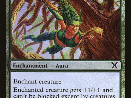 Treetop Bracers (Premium Foil) [Tenth Edition] Sale