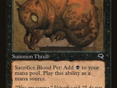 Blood Pet [The List] For Sale