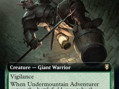 Undermountain Adventurer (Extended Art) [Commander Legends: Battle for Baldur s Gate] Discount